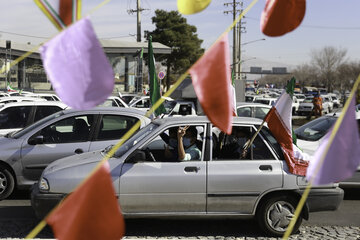 راهپیمایی ۲۲ بهمن در شیراز