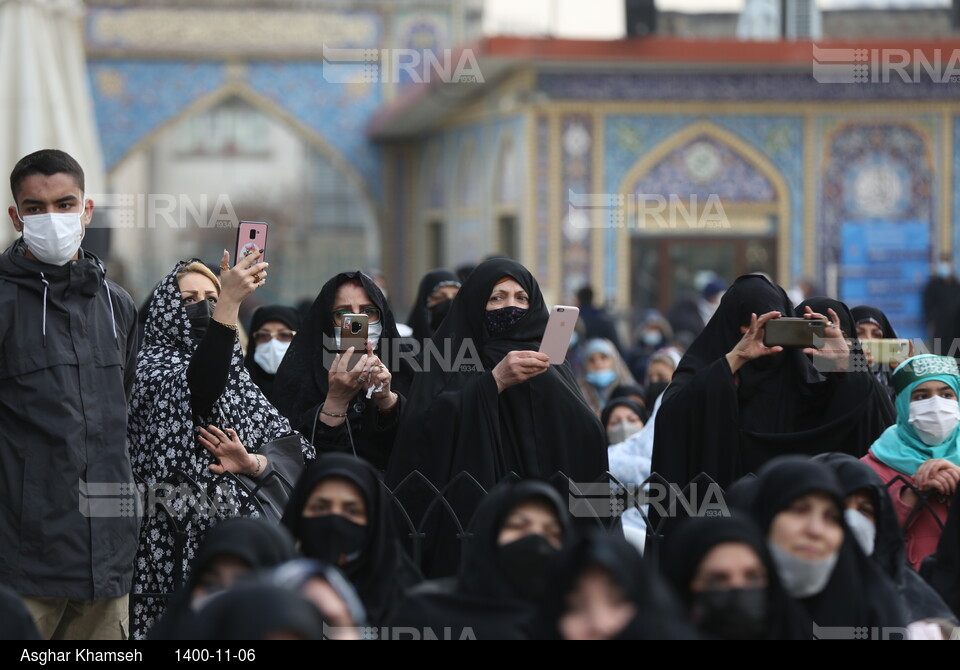 مراسم ختم شهید ایرلو سفیر جمهوری اسلامی ایران در یمن