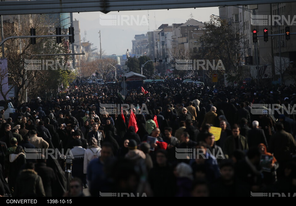 وداع با سربازان وطن - تشییع پیکر سردار سلیمانی