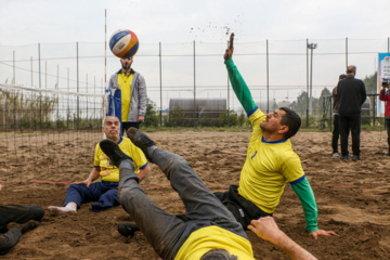 Parasport : deuxième saison des compétitions iraniennes des beach-volley assis