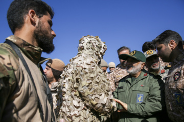 Ejercicio militar Payambar-e Azam 19 en el oeste de Irán