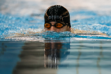 Des compétitions de natation à Téhéran 