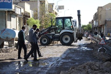 تخریب خیابان امام سمنان