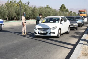 اعمال محدودیت تردد در سمنان