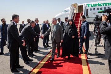 National Leader of Turkmenistan arrives in Tehran