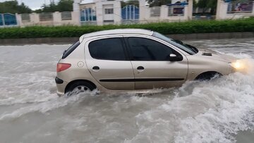 هشدار هواشناسی قشم نسبت آبگرفتگی معابر عمومی