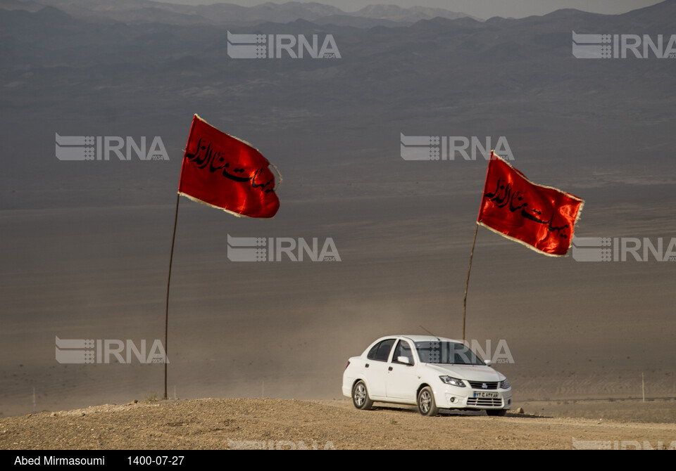 عزاداری در صحرای سمنان