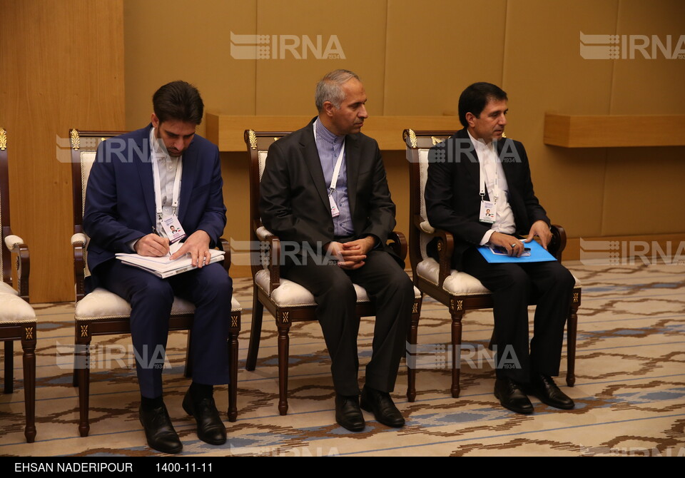 دیدار وزیر صمت ایران با وزیر سرمایه گذاری و تجارت خارجی ازبکستان