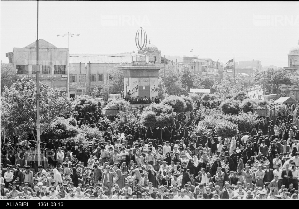 راهپیمایی به مناسبت سالگرد قیام ۱۵ خرداد ۴۲ در همدان