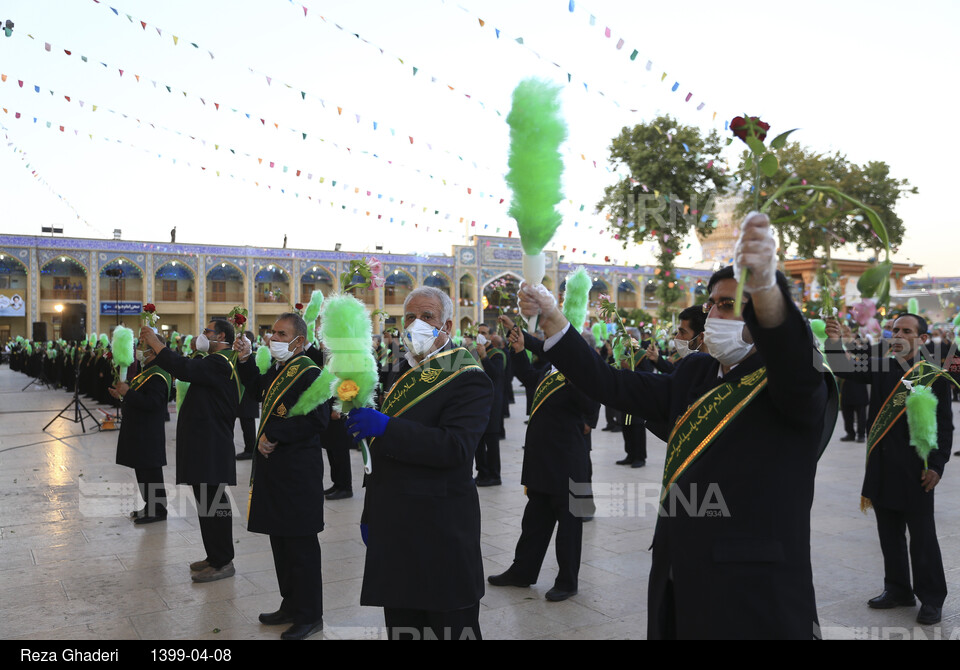 مراسم بزرگداشت شاهچراغ در شیراز