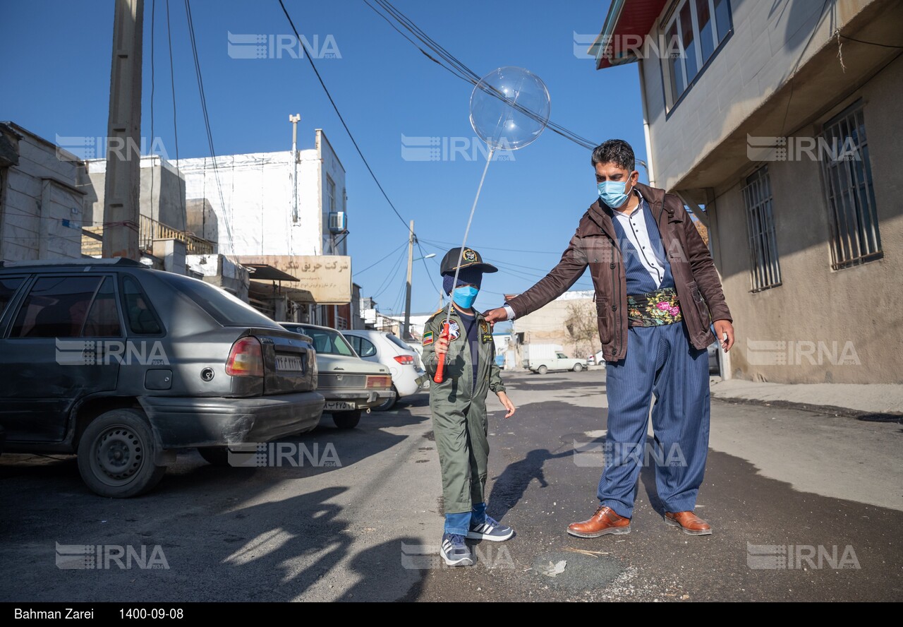 تشریفاتی برای پرواز محمد