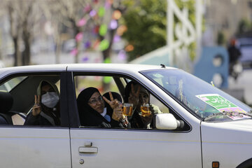 راهپیمایی ۲۲ بهمن در شیراز