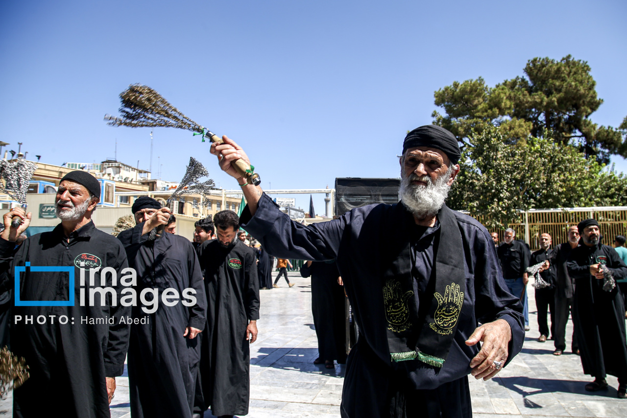 عزاداری شهادت امام رضا (ع) در قم