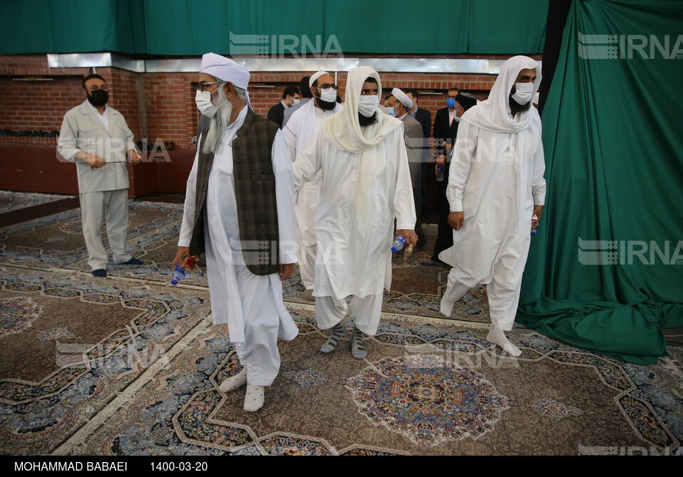 دیدار علمای اهل سنت و نمایندگان ادوار مجلس با سید ابراهیم رییسی