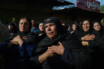 تشییع پیکر شهید «حمزه جهاندیده»