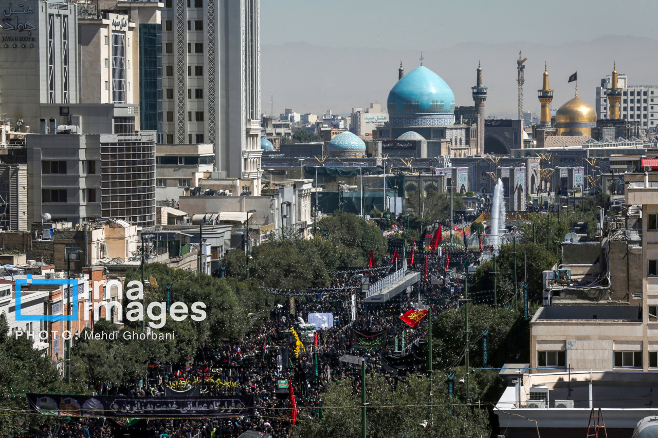 عزاداری شهادت امام رضا (ع) در مشهد