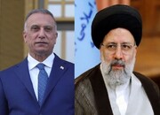 Iran’s Raisi, Iraq’s al-Kadhimi discuss ways of bolstering mutual ties