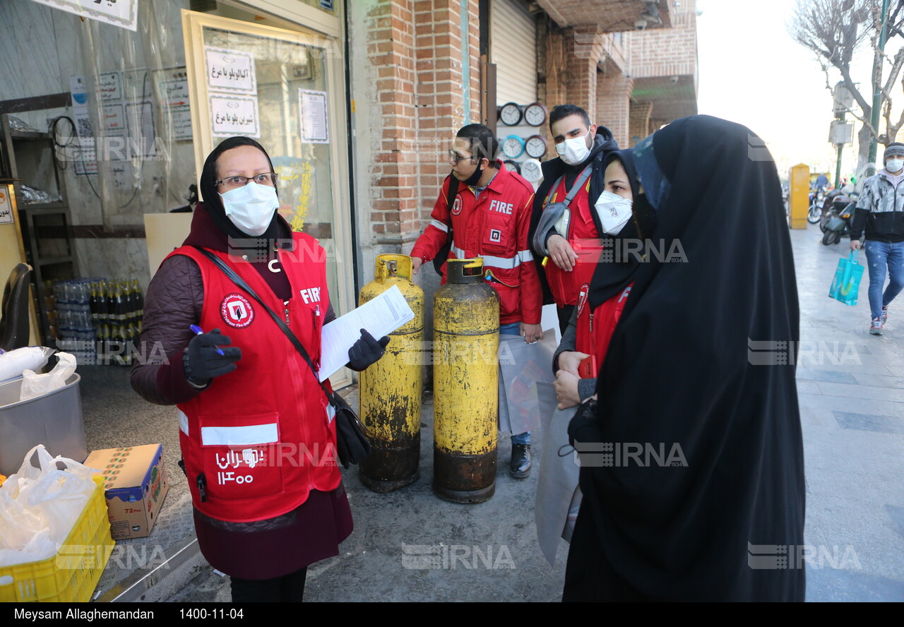 مانور مشارکت در نگهداشت و ارتقای ایمنی بازار تهران