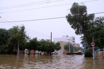 آبگرفتگی معابر سربندر