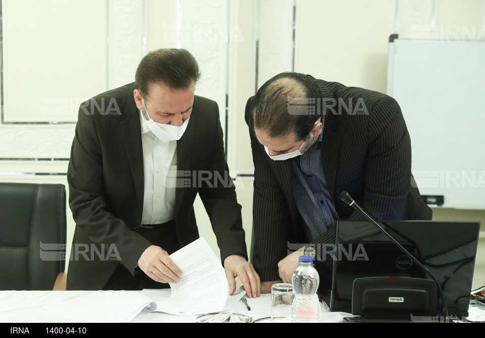 جلسه روسای کمیته‌های تخصصی ستاد ملی مقابله با کرونا 10 تیر 1400