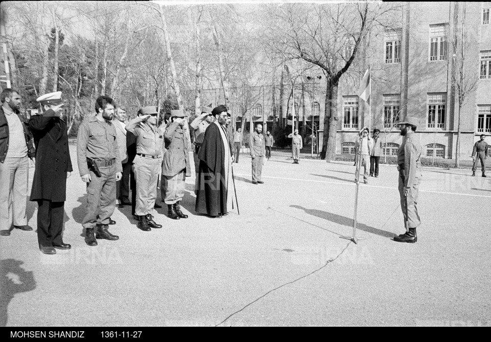 مراسم جشن فارغ التحصیلی دانشجویان نیروی زمینی دانشکده افسری