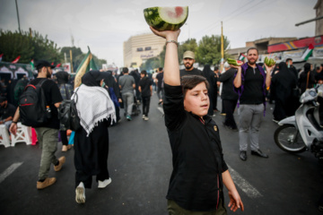 Arbaeen mourners hold rally