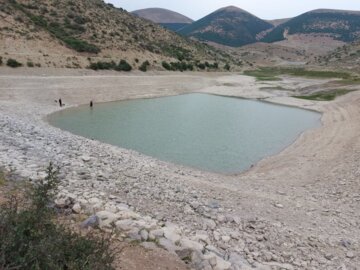 خشکسالی و دریاچه در حال مرگ