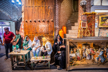 La casa de té Mozafariye en Tabriz 