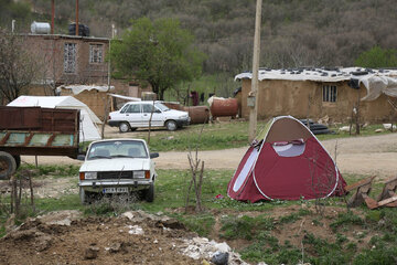 جشنی آباد روستای زلزله زده مریوان