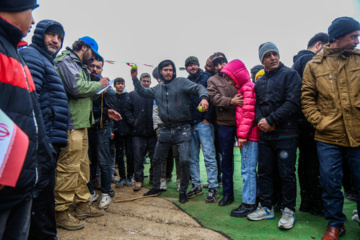 Festival local de jeux dans Khorāsān du Nord