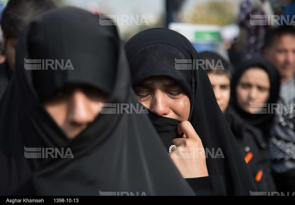 راهپیمایی مردم تهران در پی شهادت سردار سپهبد قاسم سلیمانی