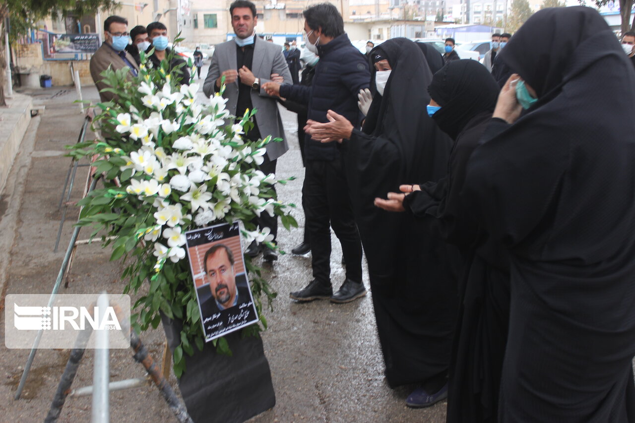 در فراق خبرنگار آسمانی 