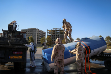 مانور پدافند غیرعامل در گرگان