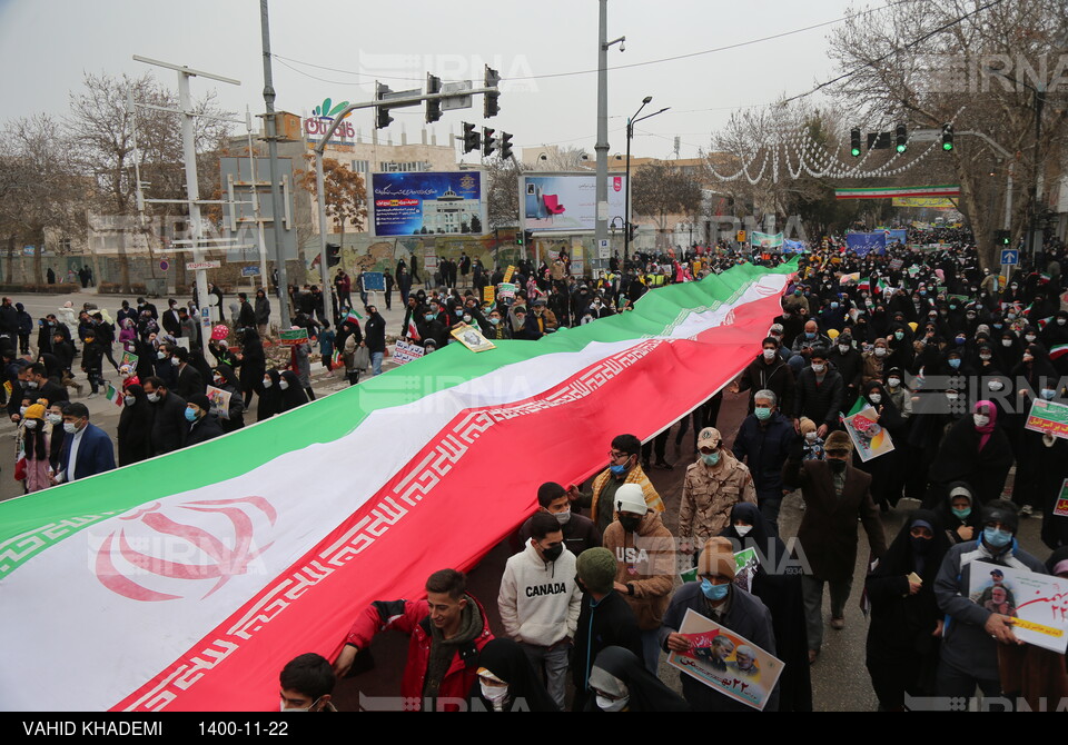 چهل و سومین سالگرد پیروزی انقلاب در بجنورد