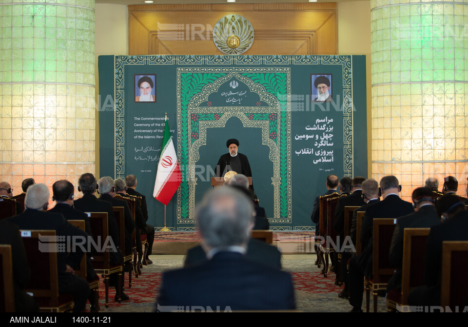 مراسم سالگرد پیروزی انقلاب اسلامی با حضور سفرای خارجی مقیم ایران