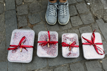 Compras para la noche de Yalda en Teherán