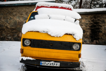 بارش برف در تهران