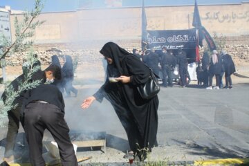 راه پیمایی جا ماندگان اربعین در ایلام