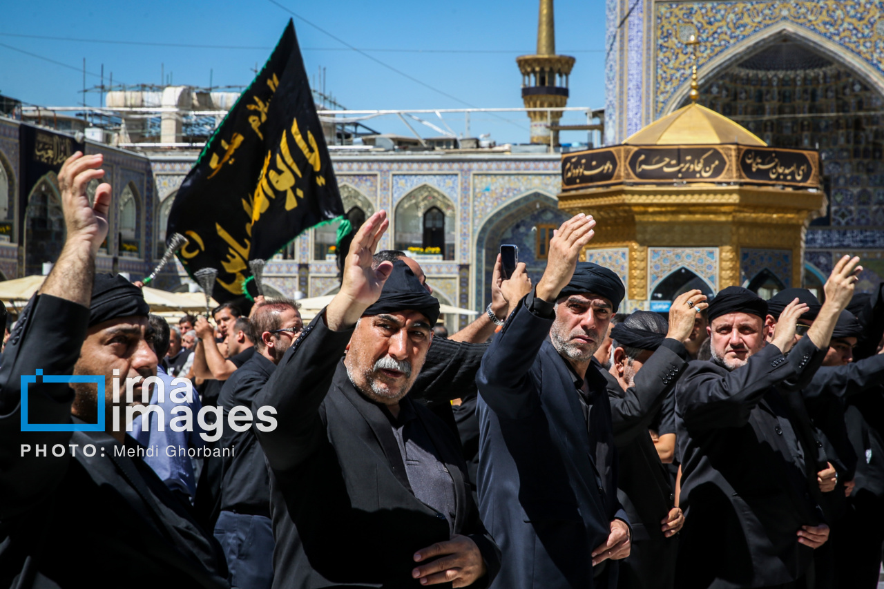 عزاداری شهادت امام رضا (ع) در مشهد