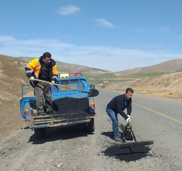 آغاز عملیات بهسازی راه‌های ارتباطی در مهاباد