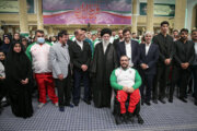 Encuentro de los miembros de la delegación iraní en los Juegos Olímpicos y Paralímpicos de París 2024 con el Líder de la Revolución Islámica