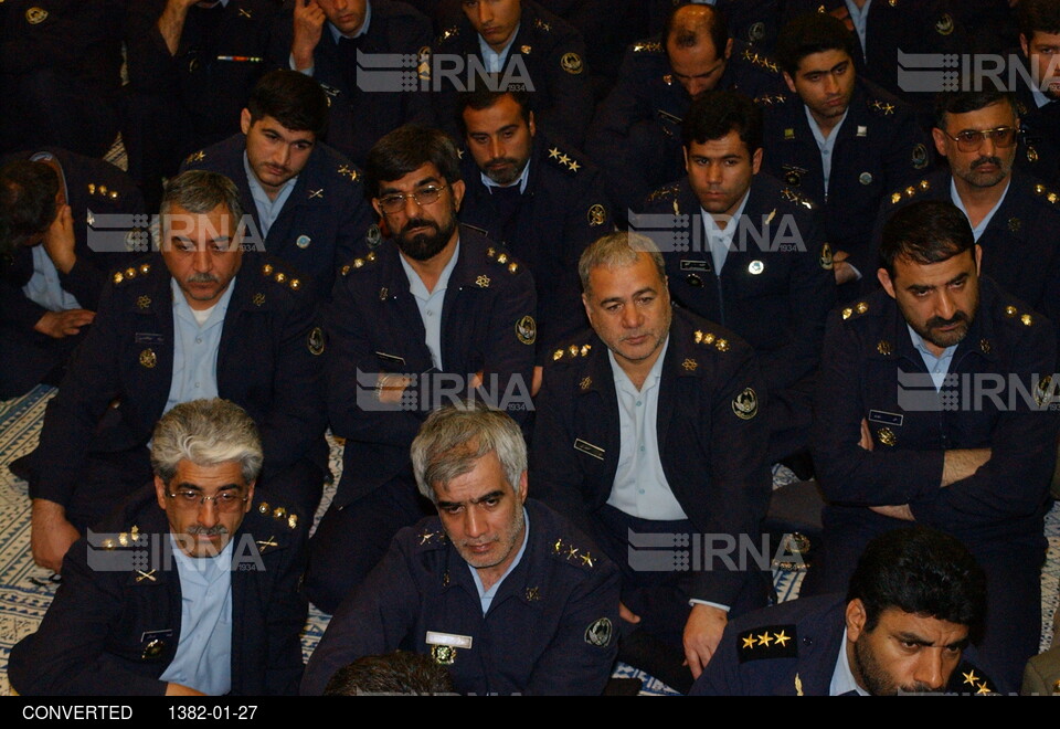 دیدار فرماندهان و پرسنل ارتش جمهوری اسلامی با مقام معظم رهبری