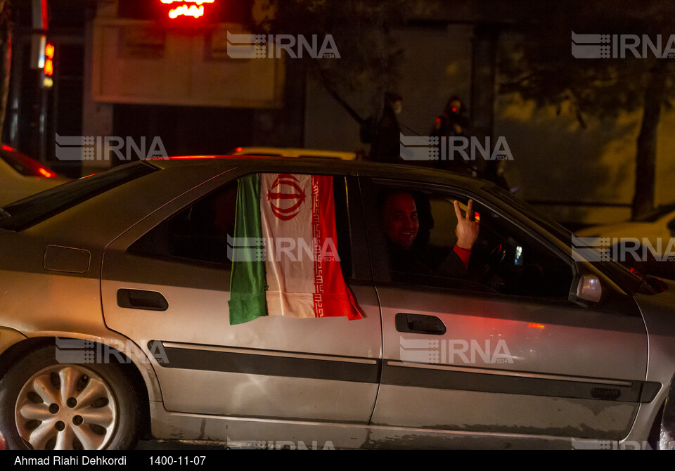 شادی مردم شهرکرد پس از صعود ایران به جام جهانی قطر