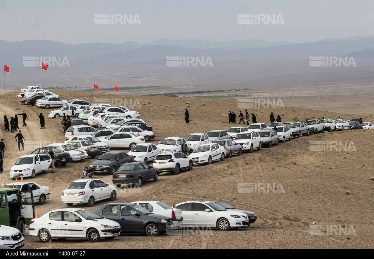 عزاداری در صحرای سمنان