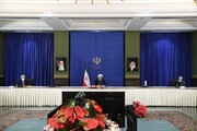 روحانی: آمادگی واکسیناسیون روزانه ۵۰۰ هزار نفر وجود دارد 