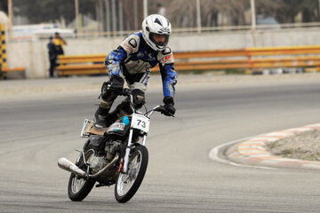 Courses de motos à Téhéran 
