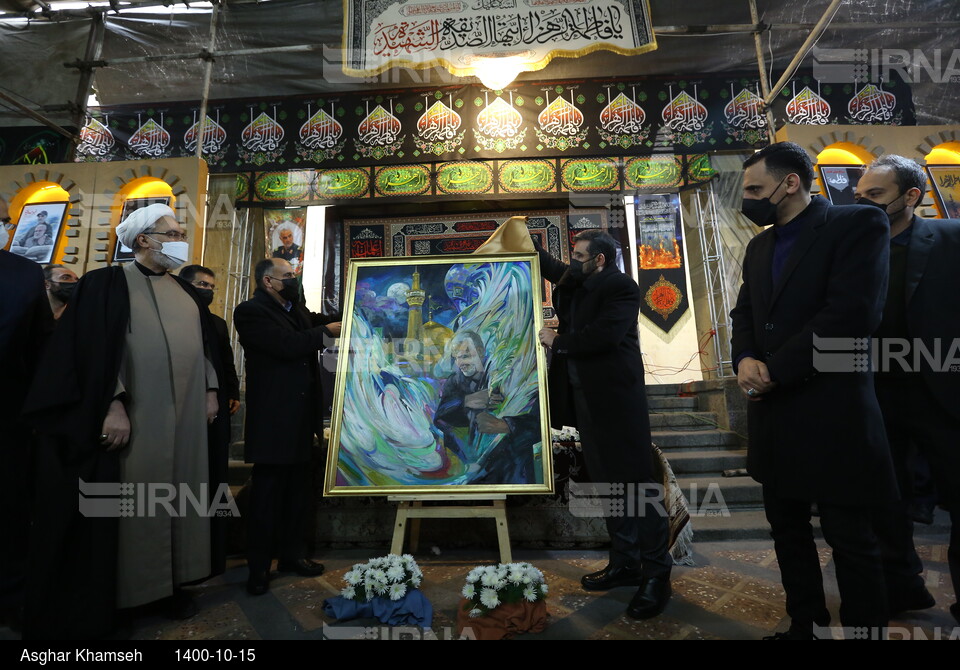 سوگواره ایام فاطمیه با حضور وزیر فرهنگ و ارشاد اسلامی