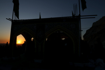 تشییع پیکر شهید گمنام - روستای طولا