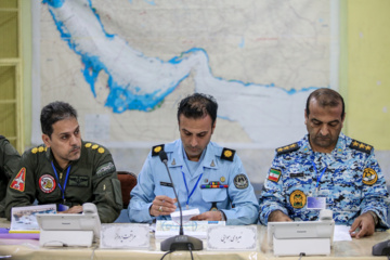 La phase principale de l'exercice militaire conjoint Zulfiqar 1403 a commencé ce samedi matin (22 février 2025) avec le code « Ô Allah, le Plus Grand », par le contre-amiral Habibollah Sayyari, le commandant des exercices. Photo : Mohammad Mahdi Pour-Arab-IRNA