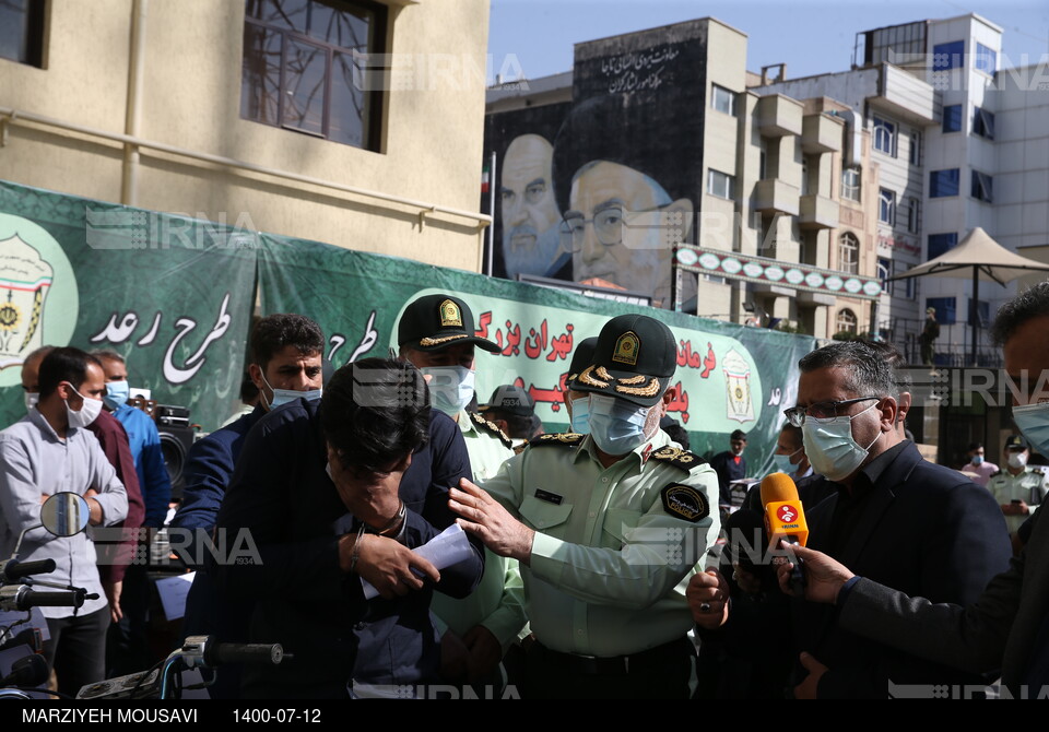 چهل و نهمین طرح رعد پلیس پیشگیری تهران